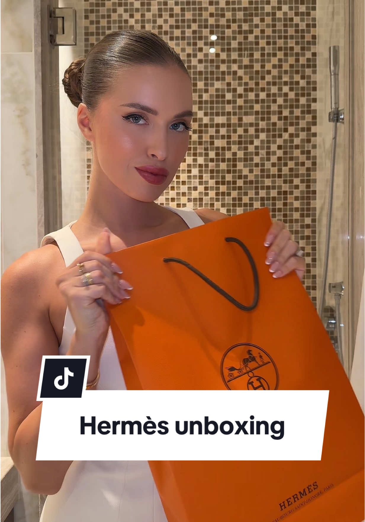 Hermès Kelly belt unboxing 🧡 Asmr #Hermès #Unboxing #Asmr #hermèskelly #Kellybelt #Luxury 