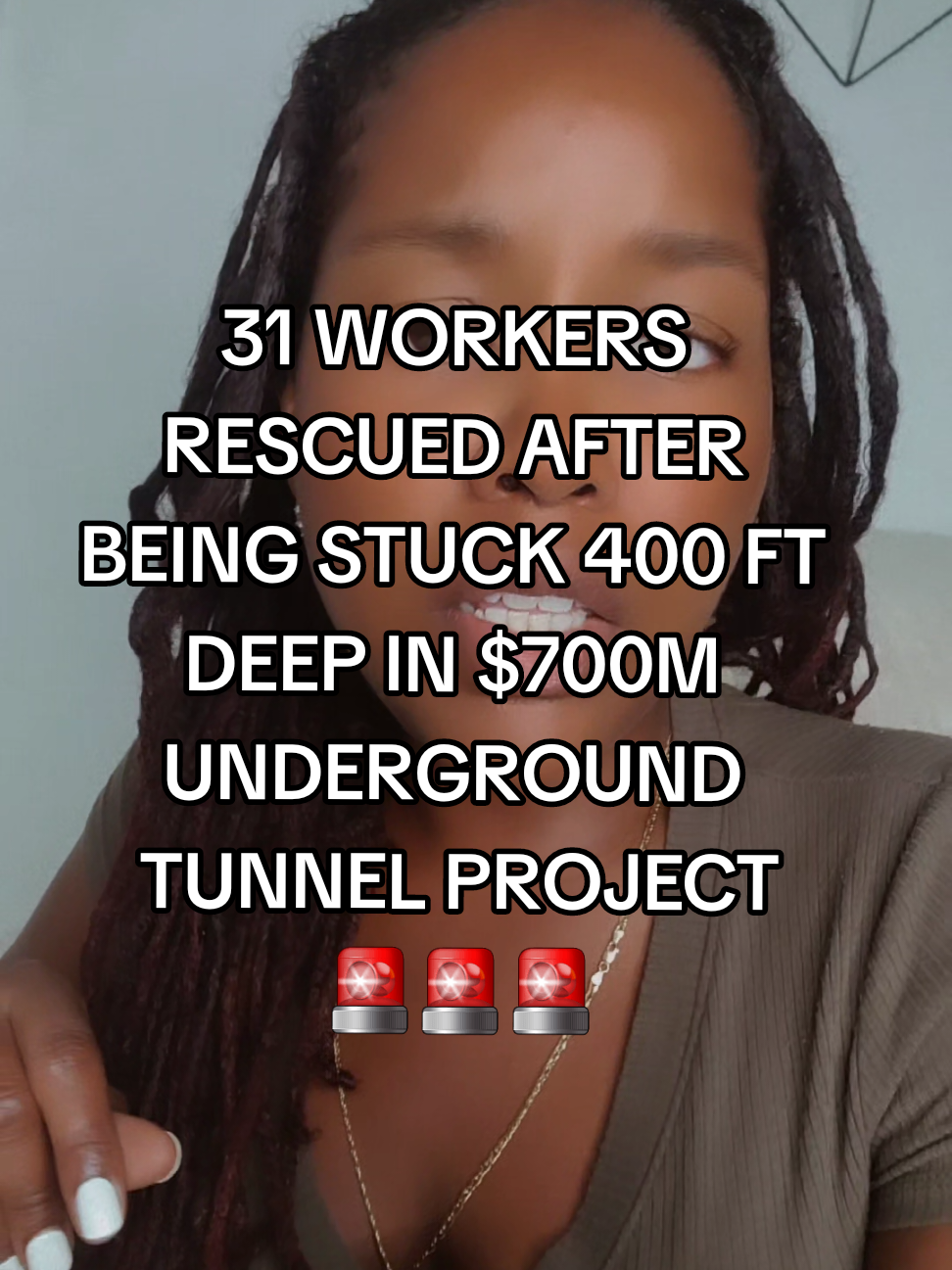 31 WORKERS RESCUED AFTER BEING STUCK 400 FT DEEP IN $700M UNDERGROUND TUNNEL PROJECT🚨🚨🚨 #foryoupage #explore #fyp #trending #foryou #viral #explorepage #fyppp #fypage 