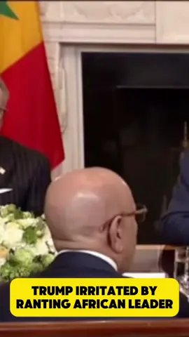 Trump gets tired of African leader talking “too much”