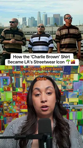 That striped shirt you see all over LA—people call it the Charlie Brown, the Cholo Polo, even the Bumblebee. But it didn’t start in the streets. It started as basic workwear, made by a brand called Cascade in the '60s and '70s. Back then, it was just a tough, reliable shirt worn by working-class folks—nothing flashy, nothing viral. But something about it hit different in LA. By the late '70s and '80s, Chicano and Black communities made it their own. It showed up in lowrider culture, then in hip-hop videos, prison fashion, backyards, and family portraits. It wasn’t about fashion—it was about pride, identity, and staying clean. In the '90s, it started being called the “Charlie Brown” and showed up in movies like Blood In Blood Out and American Me. Then Cascade disappeared. FB County picked up the legacy. And now high-fashion designers like Willy Chavarria are putting it on runways. #chicano #chicana #chicanostyle #losangeles #fahion #willychavarria 