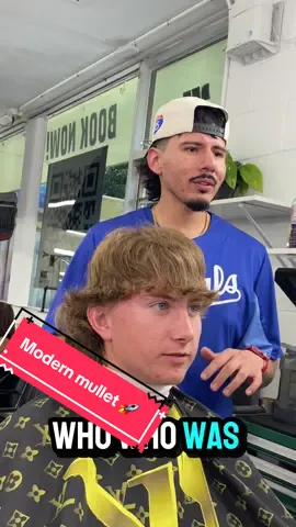 Much needed haircut!!💈- Modern mullet with extra texture 🚀.                📍Wichita Kansas                            (Prime Time Barbershop )  📍  #modernmullet #taper #texturedfringe #wichitabarber 