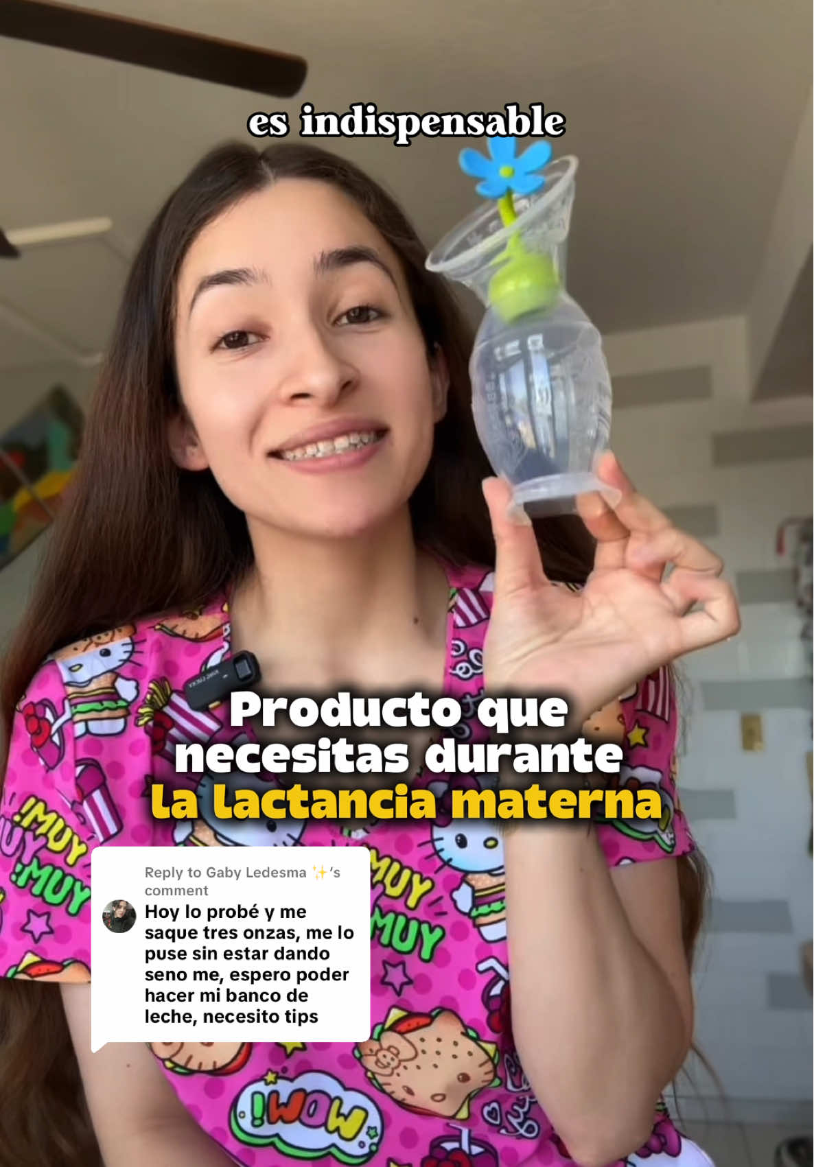 Replying to @Gaby Ledesma ✨  Cuéntame si la has usado y si te ha funcionado💛  Thank you @Haakaa USA por este producto 😍❤️
