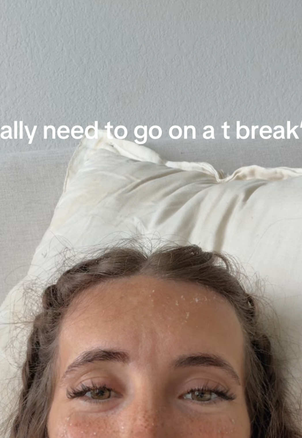 How many times do you think I’m gonna “go on a tbreak” before I actually do it #tbreak #gardenmom 