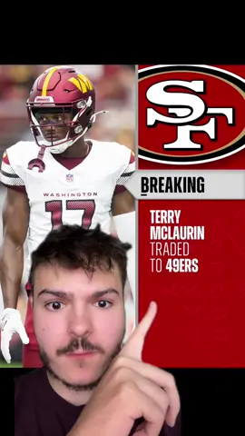 Terry Mclaurin TRADED to the 49ers 😳🤯 #nfl #nflfootball #terrymclaurin 