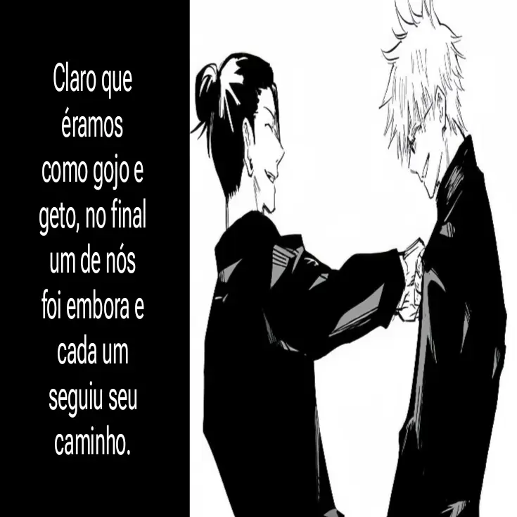 Éramos como gojo & geto , mas vce me bloqueou em tudo.💔 #fyyp #gojo #geto #fy