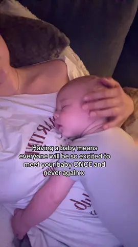 The amount of family members who have seen him one time is mental & friends too. My baby didn’t need you postpartum but I did. #postpartum #baby #ivf 