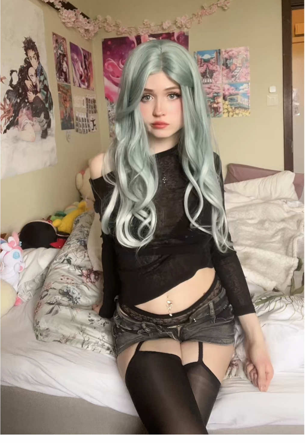 I love you #egirl #twitchstreamer #altgirl #fypシ #cosplayer 