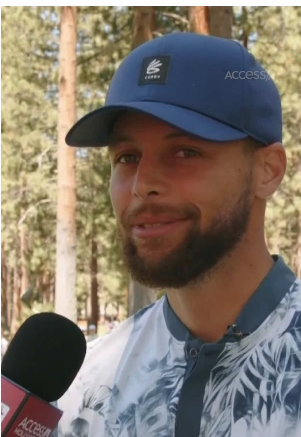Who will take home the Curry Family Belt this year? #StephenCurry showed out for the ACC Celebrity Golf Championship and spoke to Michael Jordan making his debut as an NBC Sports commentator during the upcoming NBA season.