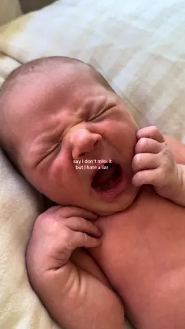 Wait...do I miss it or am I just exhausted with a 15 month old who does not sit down😭🤣 lol those first months are so precious though!! SO little. SO sweet. SO immobile. #newborndays #newbornbaby #littlebabies #motherhoodjourney #sayidontmissyoubutihatealiar #momlifebelike #momsover30 #postpartumjourney #postpartummom #newbornmom 