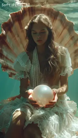 Mermaid magic beneath the waves 🐚✨ #mermaid #fantasyart #aiart #aivideo #aesthetic #underwaterbeauty #aitrend #genai #aigenerated #aianimation #aiartist #midjourney #runwayml 