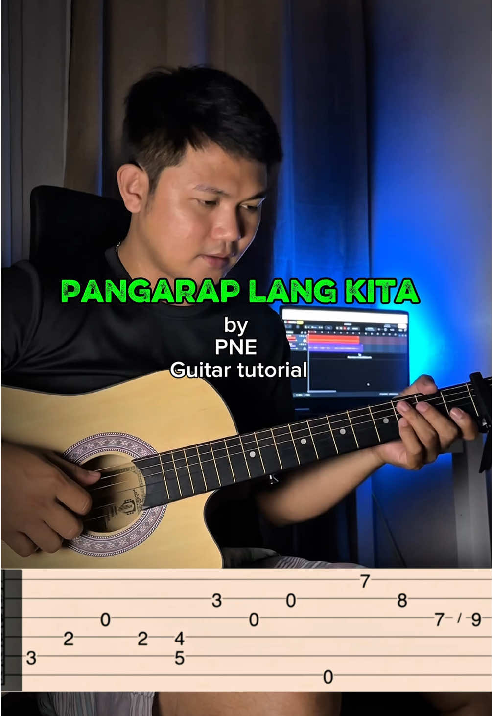 Pangarap lang kita by Parokya ni Edgar Guitar Tutorial #guitarforbeginners 