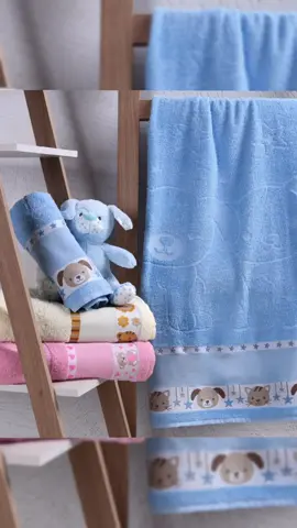 Kit 5 Toalhas de Banho Kids Infantil Para Bordar Ponto Cruz 100% Algodão link na Bio ##toalha#banho#kids#infantil#bebe#enxoval