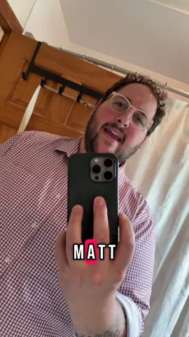 If you’re name is Matt, and you spell it M A T T, you’re name is Mat-T. Send this to a Mat-T in your life and help him figure it out.