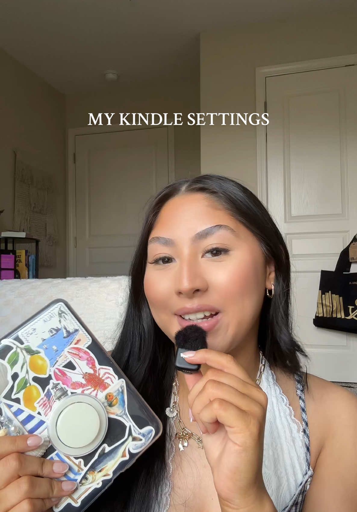 hi my name is caitlyn and here are my kindle settings 📖🐚🦞🍋🍸 #BookTok #BookRecommendations #kindle #kindleunlimited #kindletour #bookrecs #bookreview #booktoker 