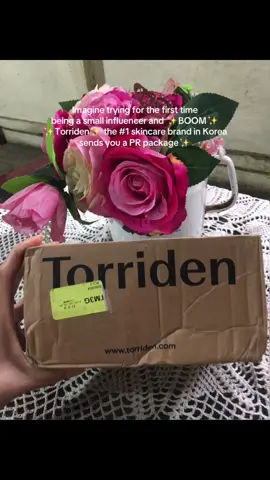 Thank you so much, beyond excited to try every product of the box 🫶🏻✨ @TORRIDEN OFFICIAL @TORRIDEN US @Torriden Indonesia  #torriden #diveinserum #prpackage #torridenusa #fyp #torridenkorea #ecuador #torridensoothingcream #skincare #torridendiveincream #torridenmalaysia 