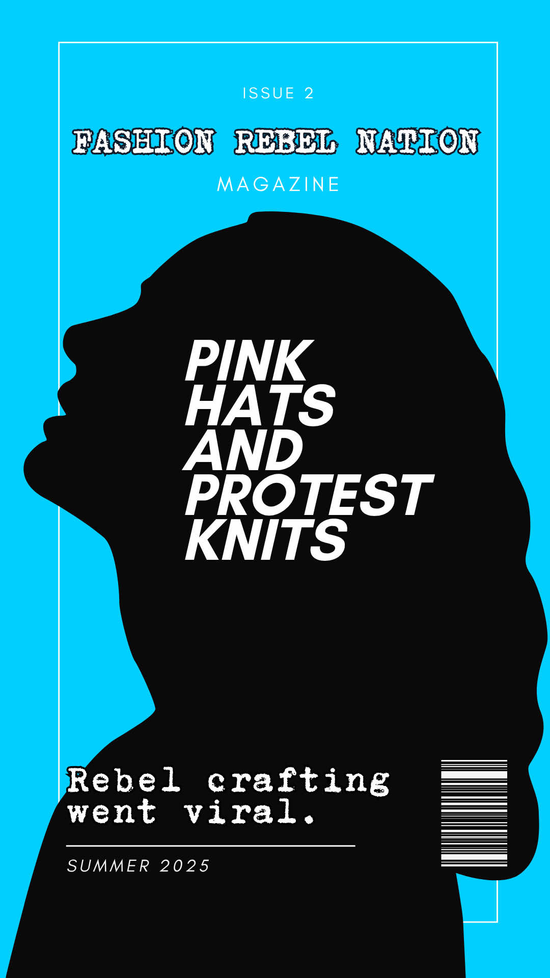 They told us to sit down and smile pretty. Instead, we picked up our yarn and showed up 4 million strong. Handmade pink hats became a symbol of feminist protest around the world. 🧶 Day 3 of 37 in the rebel fashion countdown. Cute? Yes. Compliant? Never. #fashionrebelnation #rebelstyle #fashionhistory #fashionasprotest #rebel #rebelgirl