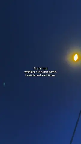 Ha'u hakerek la'ós tanba ha'u matenek iha formasaun liafuan maibé tanba ha'u iha sentimentu ida neebe la remata La'ós de'it kona-ba liafuan furak sira ida-ne'e kona-ba fuan ida ne'ebé lakohi atu haluha.  Husi ha'u ba ó, ne'ebé uluk preenche ha'u nia fatin mamuk. Laiha buat barak ne'ebé ha'u bele oferece aleinde lealdade ne'ebé o la agradece Se loron ida mundu la amigavel ona, hanoin ba katak ha'u iha ne'e La'ós atu sai sentru ba universu, maibé atu sai fonte ida hodi hakalma ó bainhira sente moras no sei sai kabaas ida neebe nafatin hein sadere husi ó Husi ha'u, ne'ebé karik la perfeitu, ba ó, ne'ebé sei sai nafatin espesiál.  Husik tempu lao no ha'u sei kontinua hadomi ó ho maneira ne’ebe simples liu #fyp #foryou #foryoupage #mikasaackerman 