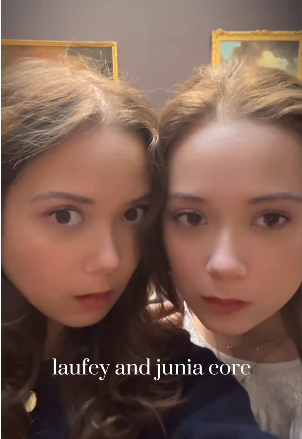 Laufey and Junia core?! @laufey @Junia #laufey #junia #singer #music #silly #twins #fyp #fypシ 