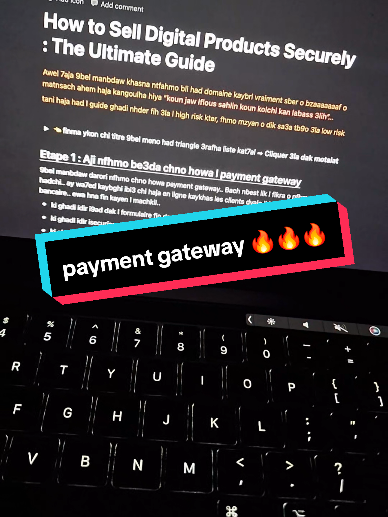 payment gateway faboooor tkhdem lik l ay produit bghiti tbi3o 🔥🔥🔥 #shopify #sale #gumroad #guide #artia #veo #viral #warming #digitalproduct #tips #bundle #fyp #chatgpt 