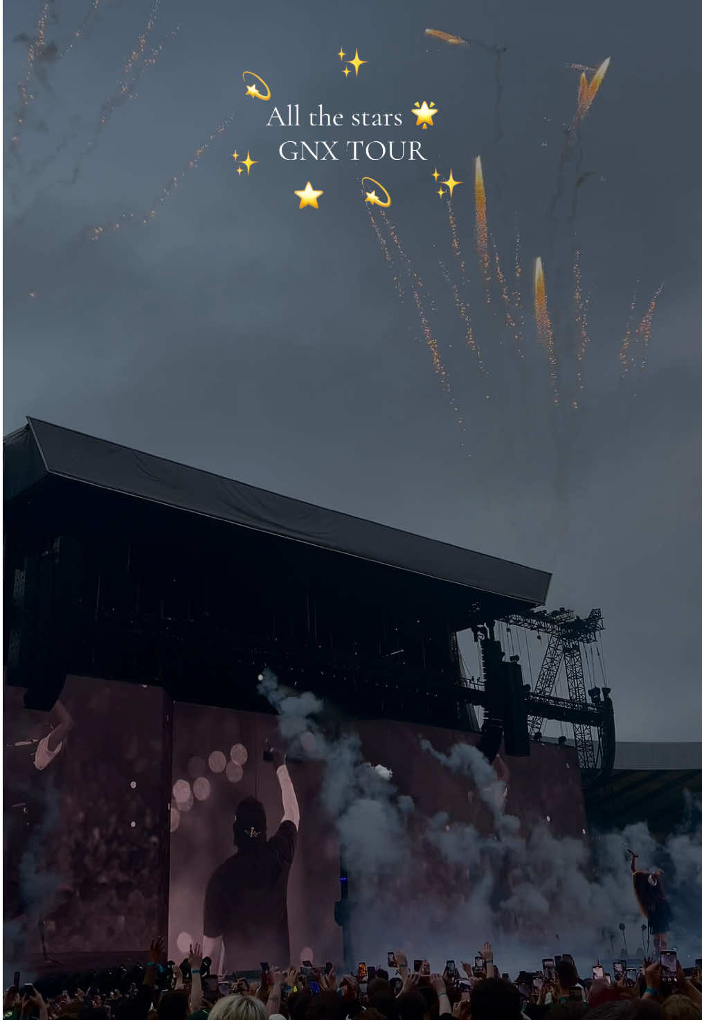 best night ever #gnxtour #allthestars #sza #kendricklamar #glasgow #hampdenpark 