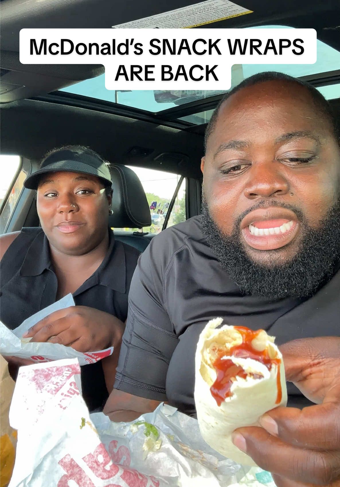 Snack wraps are back 😍😋 #reaction #review #fyp #couplegoals #Foodie #couplegoals 