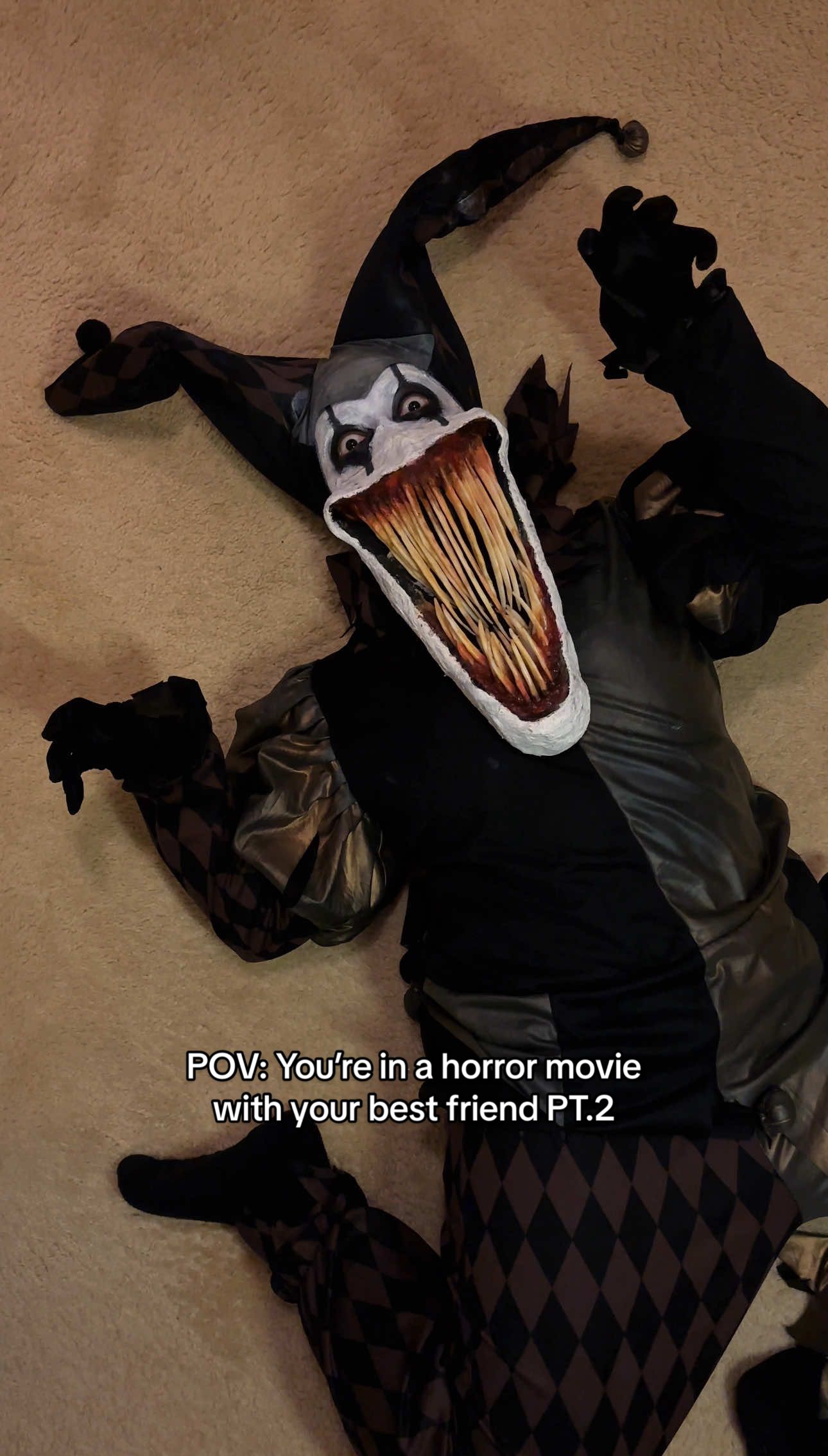 EX !! Best Friend 😤 PT.2 #fyp #horror #horrorcomedy #scary #creepypasta #horrormovie #comedy #horrortok #indiefilmmakers #paranormal 🎥: @jennicakyes 