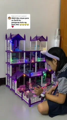 Replying to @It's me lahat ata tayo pangarap magkaroon nito noong bata tayo kaya bawi na lang sa anak 🥺✨ #dollhouse #doll #barbiehouse #barbiedollhouse #barbie #toyhouse #toyforkids #foryou #fyp 
