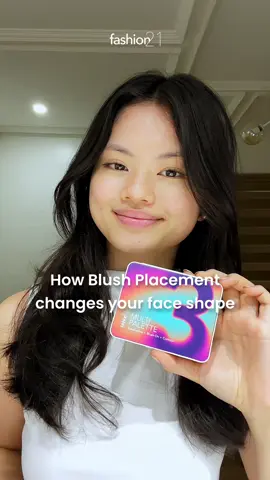 Baby pink blush using our Multi Palette #3! 💖  Blush placement can totally change your face shape. Try this soft, cute look today! 🩷  #pinkmakeup #blush #makeupph #beauty #BeautyTok 