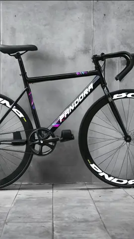 Sepeda Balap Fixie Police Toronto Pandora FX 700C, Single Speed - Black, M - 50#sepedagunung #fypシ #foryou #sepedabalap #berkatharijumaat 