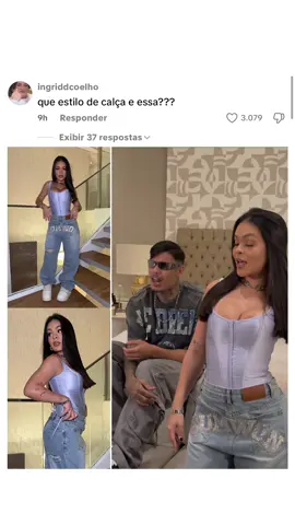 Essa calça da @karamba_liviaa tá dando o que falar 😅 #calça #livia #liviarafaelle 