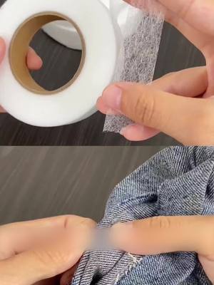 Self-Adhesive Pants Hem Tape Edge Shorten Paste Tape Iron on Pants DIY Clothes Length Shorten