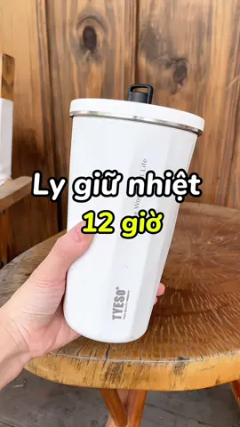 Trả lời @shop19 Ly giữ nhiệt tận 12 giờ cho cả nước nóng và nước lạnh #lygiunhiet #lygiunhiettyeso 