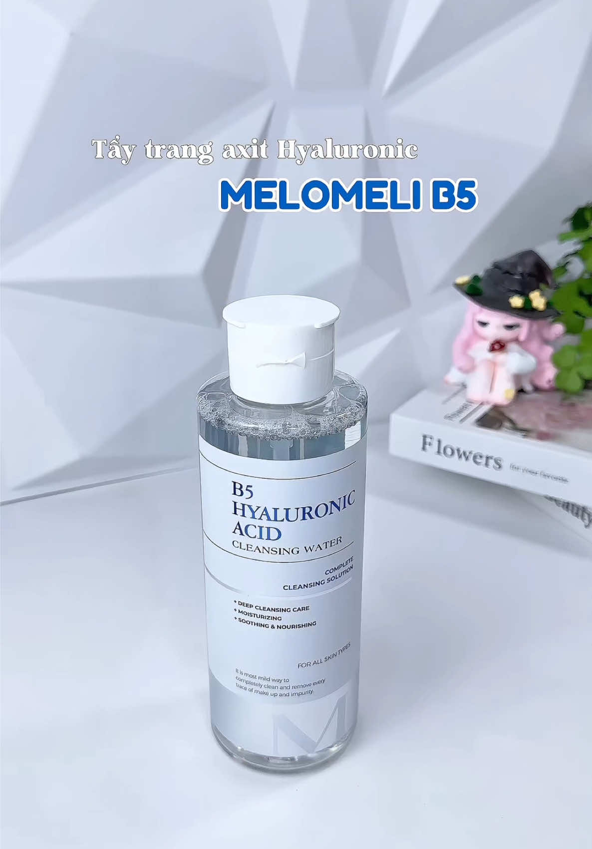 Nước tẩy trang MELOMELI B5 Hàn Quốc 🇰🇷 S.ạch sâu cấp ẩm dịu nhẹ 💦 #riviucunghuong #melomeli #b5 #nuoctaytrang #taytrang #skincare #cleansingwater #xuhuong #review #viral #fyp 