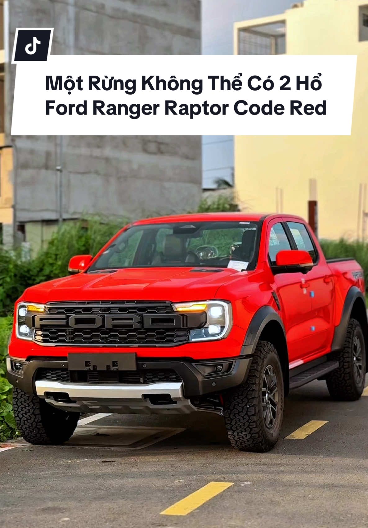 FORD RANGER RAPTOR 4x4 2025 Màu Đỏ 