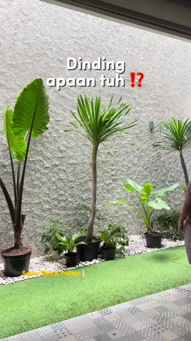 Banyak yang nanya, ini dinding diapain sih kok cakep banget? Jadi gini yaa.. Ini namanya dinding kamprot, teknik finishing dinding yang dikasih campuran semen + pasir, lalu 'dilempar' ke dinding biar muncul tekstur kasar & estetik. Rustic-nya dapet, ademnya dapet, vibes villa Bali pun masuk 🍃 TAPI… Kalau kamu nggak mau ribet manggil tukang dan main lempar-lemparan adonan 🤭 👉🏻 Ada shortcut-nya: pakai cat tekstur dengan efek kamprot! 🔸 Bisa diaplikasikan langsung ke dinding acian 🔸 Nggak berdebu, nggak perlu teknik bangunan 🔸 Hasilnya mirip dinding kamprot, tapi lebih halus & modern 🎯 Cocok banget buat kamu yang mau: • Dinding anti polos-polos club • Bikin accent wall yang beda dari tetangga • Rumah estetik tanpa ribet panggil tukang #CatTekstur #DindingKamprot #CatDindingUnik #DekorasiRumah #RumahEstetik #CatRumahMinimalis #IdeDindingRumah #rustichomevibes 