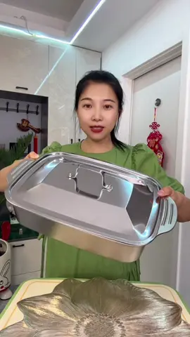 Có cái nồi to này nhiều khi tiện lắm #noiinox #dogiadung #giadungtienich #xuhuong #trending #thinhhanh 