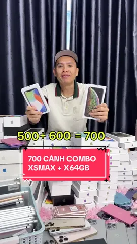 700 CÀNH COMBO XSMAX + X64GB. #anhuytin #iphone 