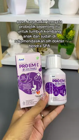 Kesehatan Pencernaan Dimulai Sejak Dini! Tahukah kamu? Sistem imun dan kesehatan tubuh sangat bergantung pada kondisi usus. Itulah mengapa Pro EM Probiotik diformulasikan agar aman dikonsumsi sejak bayi baru lahir hingga usia lanjut. 🍼👶👨‍👩‍👧‍👦👵 Pro EM bekerja lembut namun efektif: menjaga keseimbangan bakteri baik, mengatasi gangguan pencernaan, serta mendukung sistem imun secara alami. Pilihan cerdas untuk keluarga yang ingin tumbuh sehat bersama. Satu botol, manfaat tak terbatas. #proem #proem1 #proem1indonesia #probiotic #bakteribaik #fyp #foryoupage #fyppppppppppppppppppppppp #newmom #newborn 