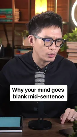 This is why you go blank mid-sentence... #publicspeaking #communicationskills