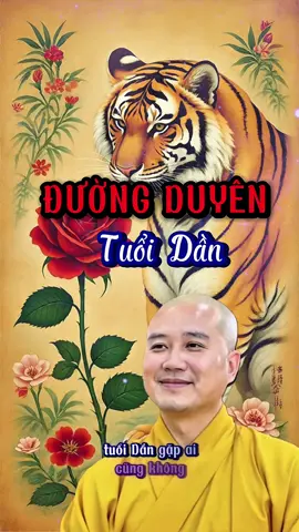 đường duyên tuổi dần#thichphaphoa #tuvi12congiap #xuhuong #phatphapnhiemmau 