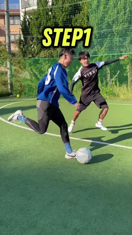 football skill tutorial⭐️#football #skills #footballskills #Soccer 