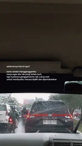 Kau sadar tengah mendekapku dalam kebimbanganmu? #katakata #cinta #foryou #quotes #gantung #keraguan #bimbang #fyp #fyppppppppppppppppppppppp 