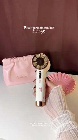 ₱100+ portable mini fan #minifan #minifanportable #minifanforstudent #portablefan #portableminifan #TiktokShop 