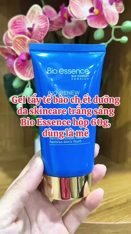 Gel tẩy tế bào ch.ết dưỡng da skincare trắng sáng Bio Essence hộp 60g, dùng là mê#thuhuongnk1310 #geltaydachet #xuhuong 