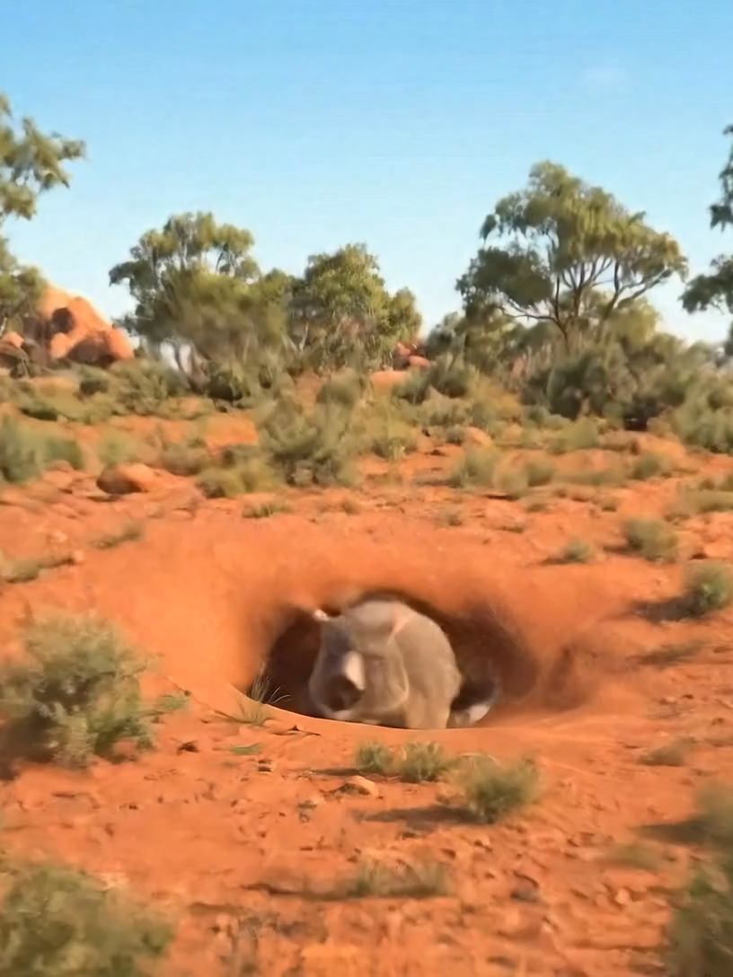 wombats poop in cube-shaped #funfacts #factlovers #viralvideos #viraltiktok #Entertainment