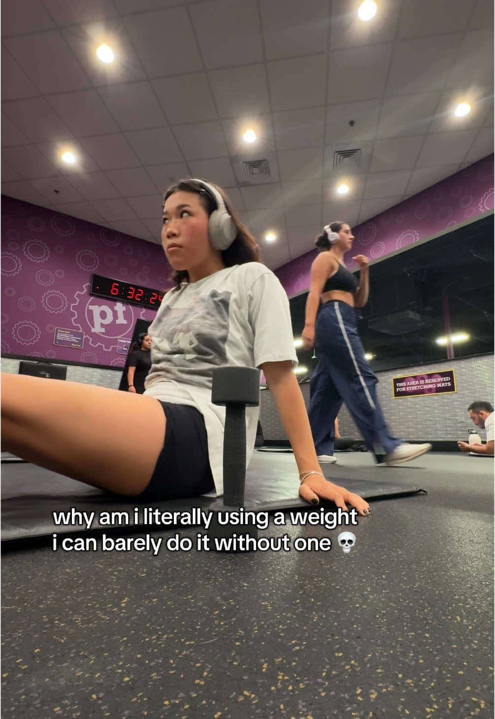 fitness is so scary AHHHH #GymTok #fitnessjourney #workout #absworkout #stairmaster #motivation #planetfitness 