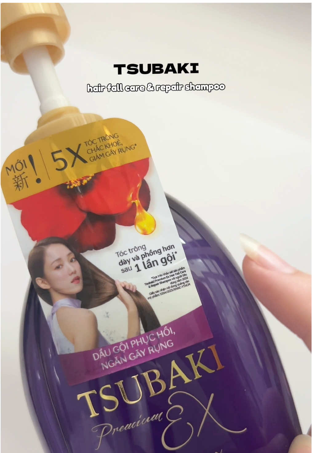 Gội xong hong khô mà tóc mềm thơm, chạm vô cứ muốn vuốt hoài 😗 #Tsubaki #Phuchoihuton #Ngangayrung #haircare #haircareroutine #review #reviewlamdep #goclamdep 