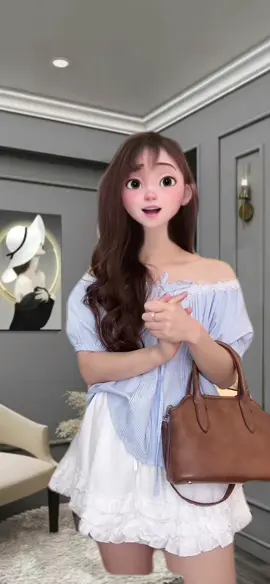 Set bộ áo thô đũi phối ren bèo mix chân váy bèo tầng #xuhuongtiktok2025 #oggy1682001 #setxinh 