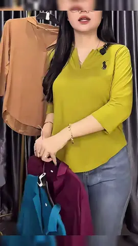 Olive Bordir Atasan Kerah V Lengan Panjang#atasanwanita #modelterbaru #modelcantik #klikkeranjangkuning👆 