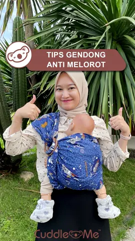 Siapa yang masih suka gendong melorot kaya gini Koala Moms🤫 ;interest-tipsntrick #cuddlemeindonesia #cuddleme #terpercayasejak2010 #peloporSSCMshape #newborn #bayi #bamboosling 